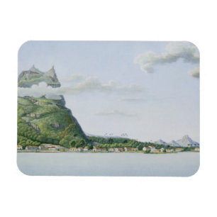 View of the Island of Bora Bora, from 'Voyage auto Magnet