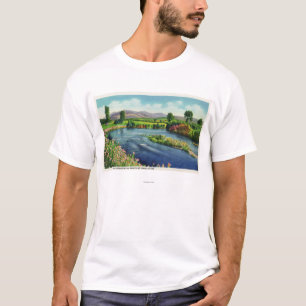 View of the Israel River & the Presidential Rang T-Shirt