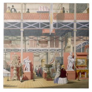 View of the Italy section of the Great Exhibition Tile