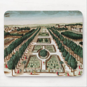 View of the Jardin des Plantes Mouse Mat
