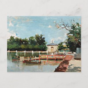 View of the Jetty   Joaquín Sorolla Postcard