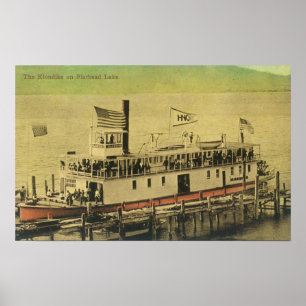 View of the Klondike Riverboat Poster