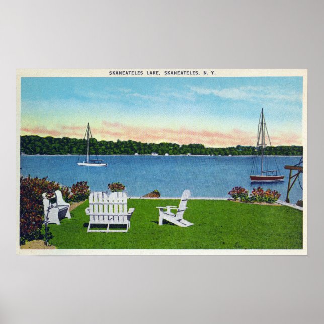 View of the Lake Poster (Front)