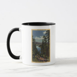 View of the Lake through the Pines # 2 Mug