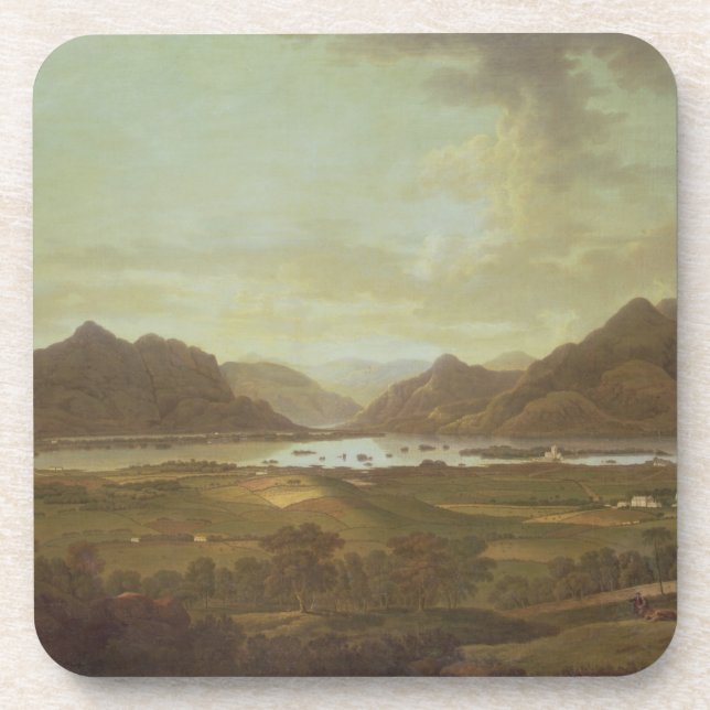 View of the Lakes and Mountains of Killarney, Irel Coaster (Front)