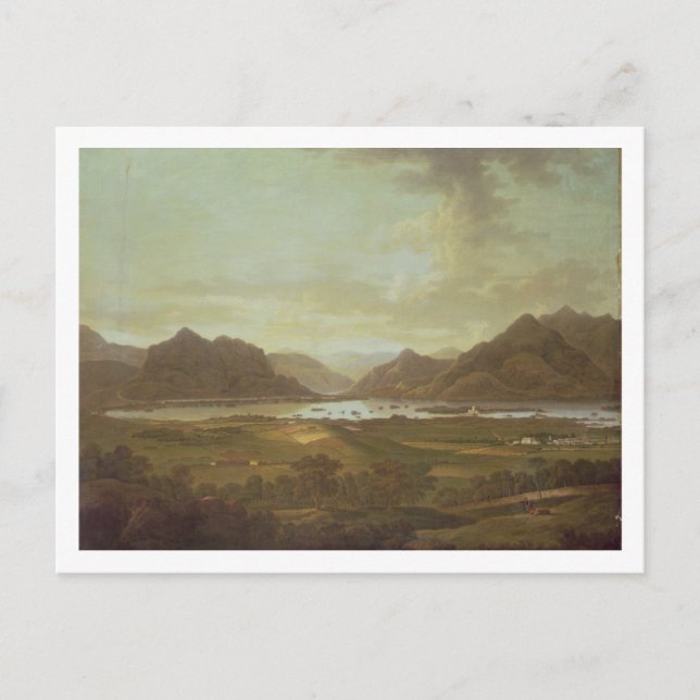 View of the Lakes and Mountains of Killarney, Irel Postcard (Front)