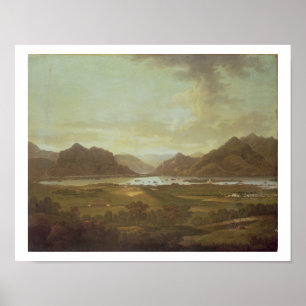 View of the Lakes and Mountains of Killarney, Irel Poster
