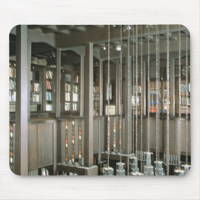 View of the library, built 1897-99 mouse mat (Front)