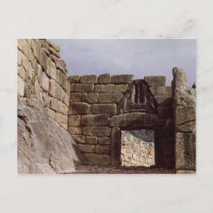 View of the Lion Gateway Postcard