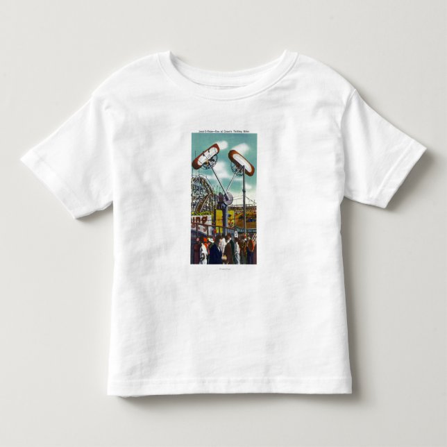 View of the Loop-o-Plane Ride # 2 Toddler T-Shirt (Front)