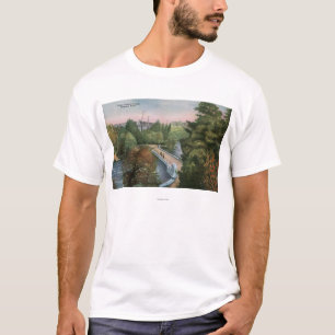 View of the Luna Island Bridge T-Shirt