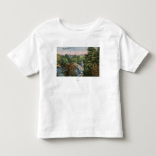 View of the Luna Island Bridge Toddler T-Shirt