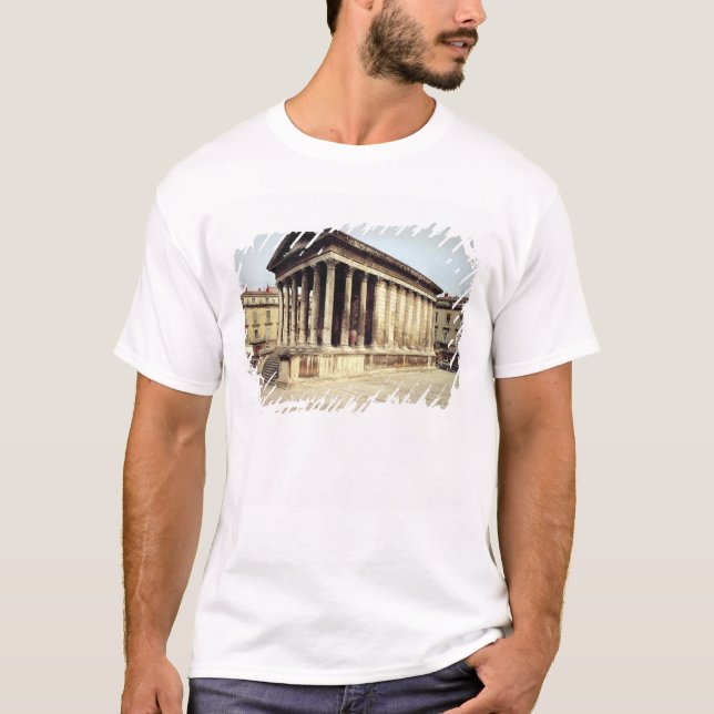 View of the Maison Carree, c.19 BC T-Shirt (Front)