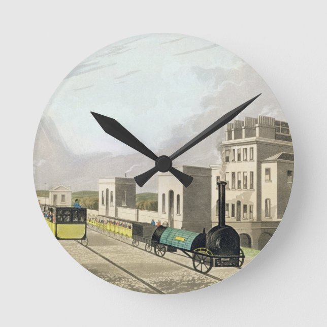 View of the Manchester and Liverpool Railway, take Round Clock (Front)