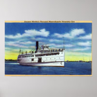 View of the Martha's Vineyard Steamer