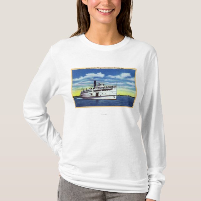 View of the Martha's Vineyard Steamer T-Shirt (Front)