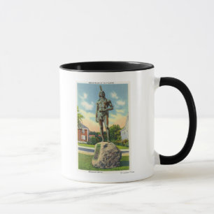 View of the Massasoit Statue # 2 Mug