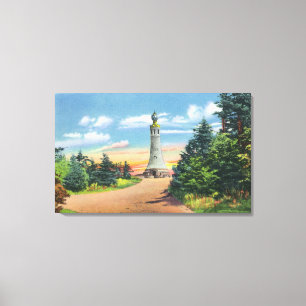 View of the Memorial Beacon Canvas Print