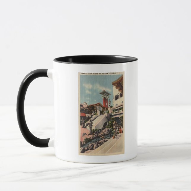 View of the Mission Inn & Oriental Court Mug (Left)