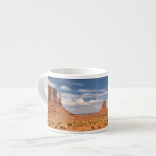 View of the Mittens, Monument Valley Espresso Cup