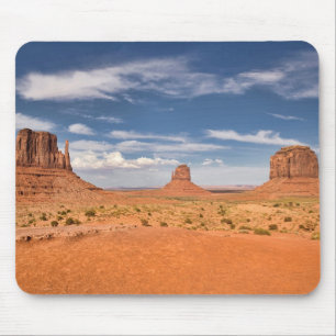 View of the Mittens, Monument Valley Mouse Mat