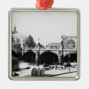 View of the Moltke Bridge Metal Tree Decoration