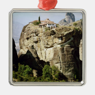 View of the Monastery of the Holy Trinity Metal Tree Decoration