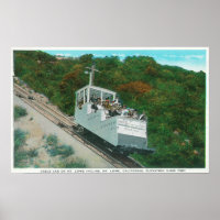 View of the Mt. Lowe Incline Cable Car