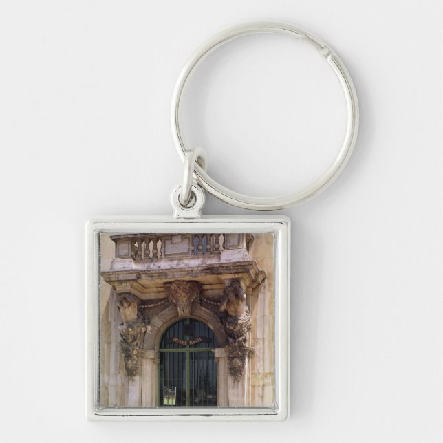 View of the museum entrance key ring (Front)