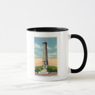 View of the Myles Standish Monument # 2 Mug