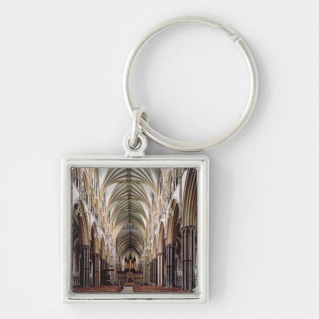 View of the nave, built 1215-55 key ring (Front)