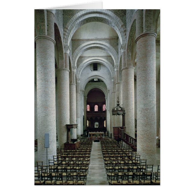 View of the nave, looking towards the altar (Front)