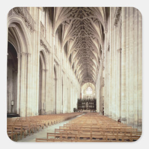 View of the nave, remodelled by William of Square Sticker