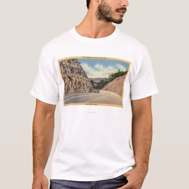 View of the New Highway to Santa Cruz T-Shirt (Front)