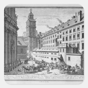 View of the new Observatory in the Jesuit Square Sticker