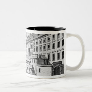 View of the new Observatory in the Jesuit Two-Tone Coffee Mug