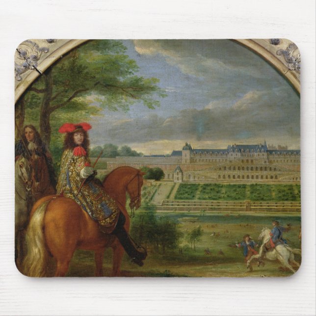View of the New Palace of Saint-Germain Mouse Mat (Front)