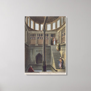 View of the Nilometer, plate 2 from 'Views of Egyp Canvas Print