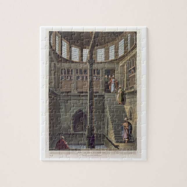 View of the Nilometer, plate 2 from 'Views of Egyp Jigsaw Puzzle (Vertical)