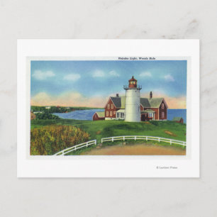 View of the Nobska Lighthouse, Woods Hole Postcard