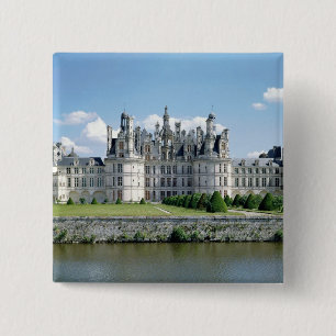 View of the north west facade, 1519-46 15 cm square badge