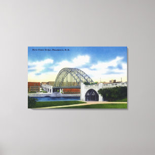 View of the Notre Dame Bridge Canvas Print