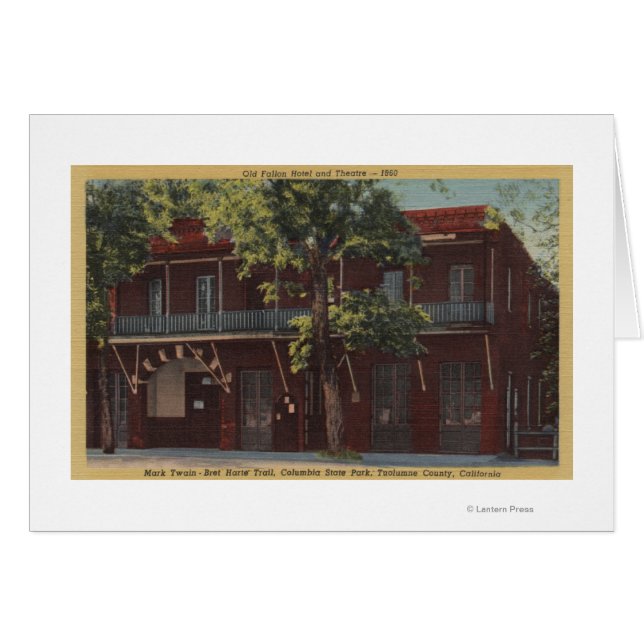 View of the Old Fallon Hotel & Theatre (1860) (Front Horizontal)