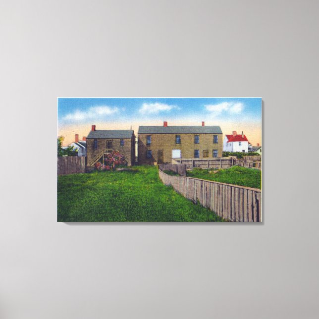 View of the Old Jail Canvas Print (Front)