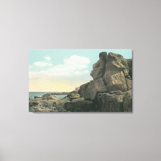 View of the Old Man of the Sea Rock Formation Canvas Print (Front)