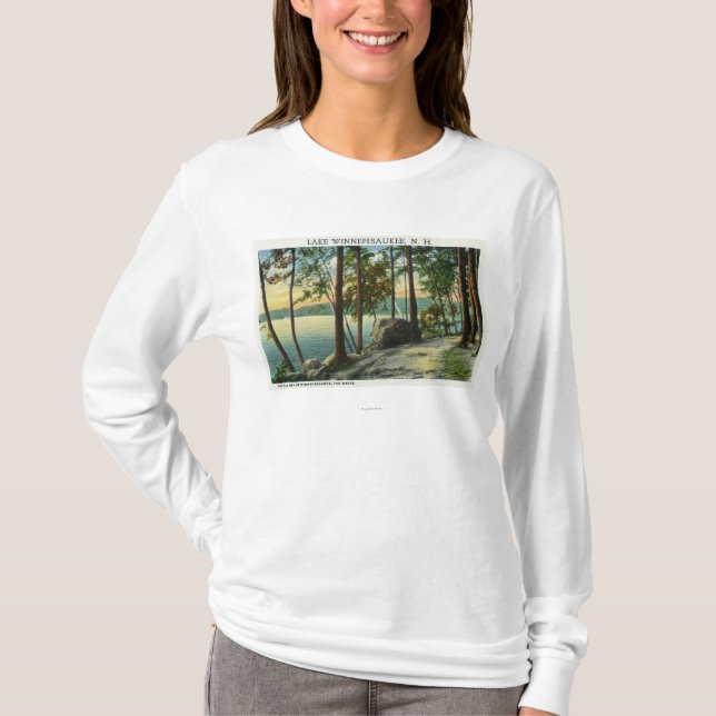 View of the Old Man Rock Formation T-Shirt (Front)