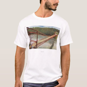 View of the Old Suspension Bridge T-Shirt