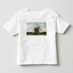 View of the Oldest Windmill on Cape Cod Toddler T-Shirt