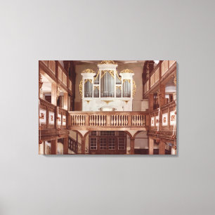 View of the Organ Canvas Print