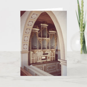 View of the Organ in the church at Rotha Card